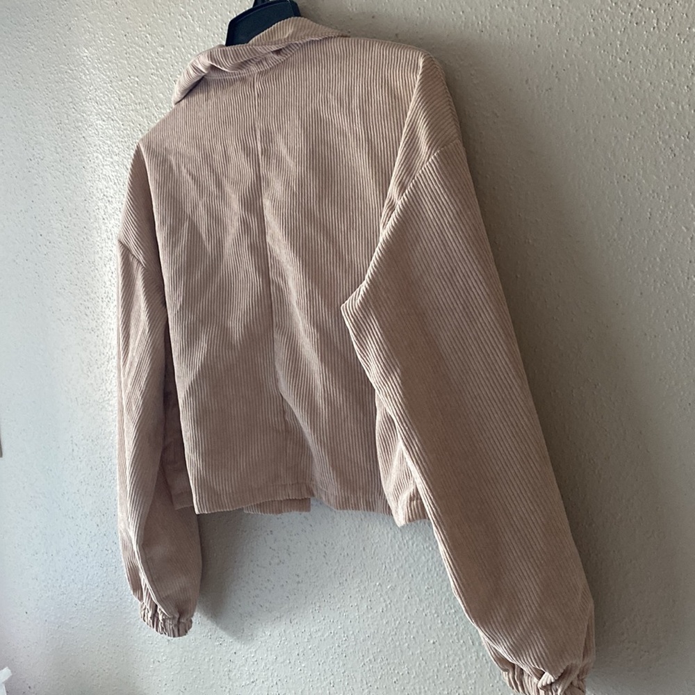 Cropped Ribbed Jacket - Picture 7 of 7